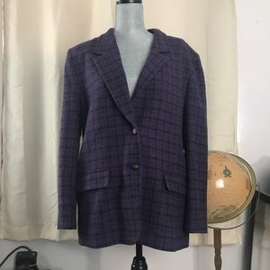 Pendleton wool blazer jacket Sz 18